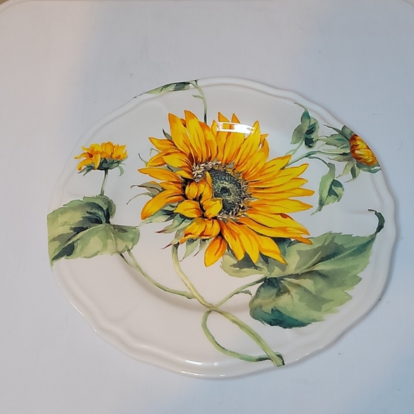 CIC Italian Springtime Flowers Platter & Plate Set - Picture 2 of 7